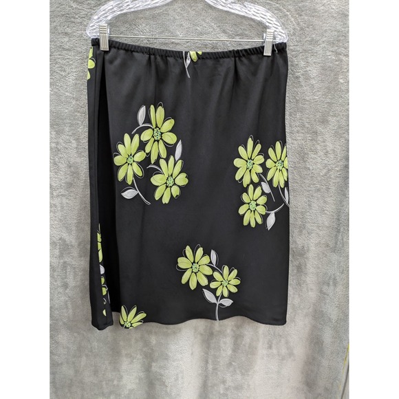 The Unbranded Brand Dresses & Skirts - Floral Skirt Women's Petite 16 Fairy Grunge Feminine Whimsigoth Artsy Y2K